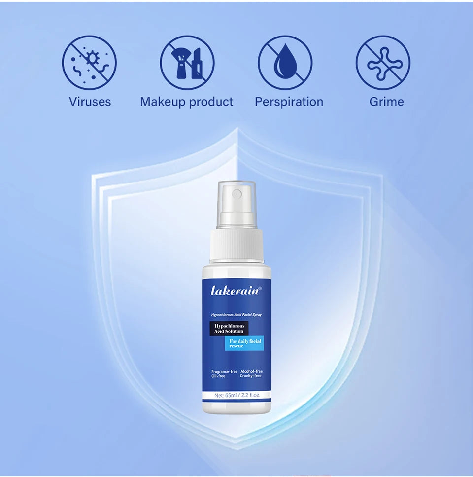 Daily Skincare Routine Hypochlorous Acid Facial Spray for Calm Skin