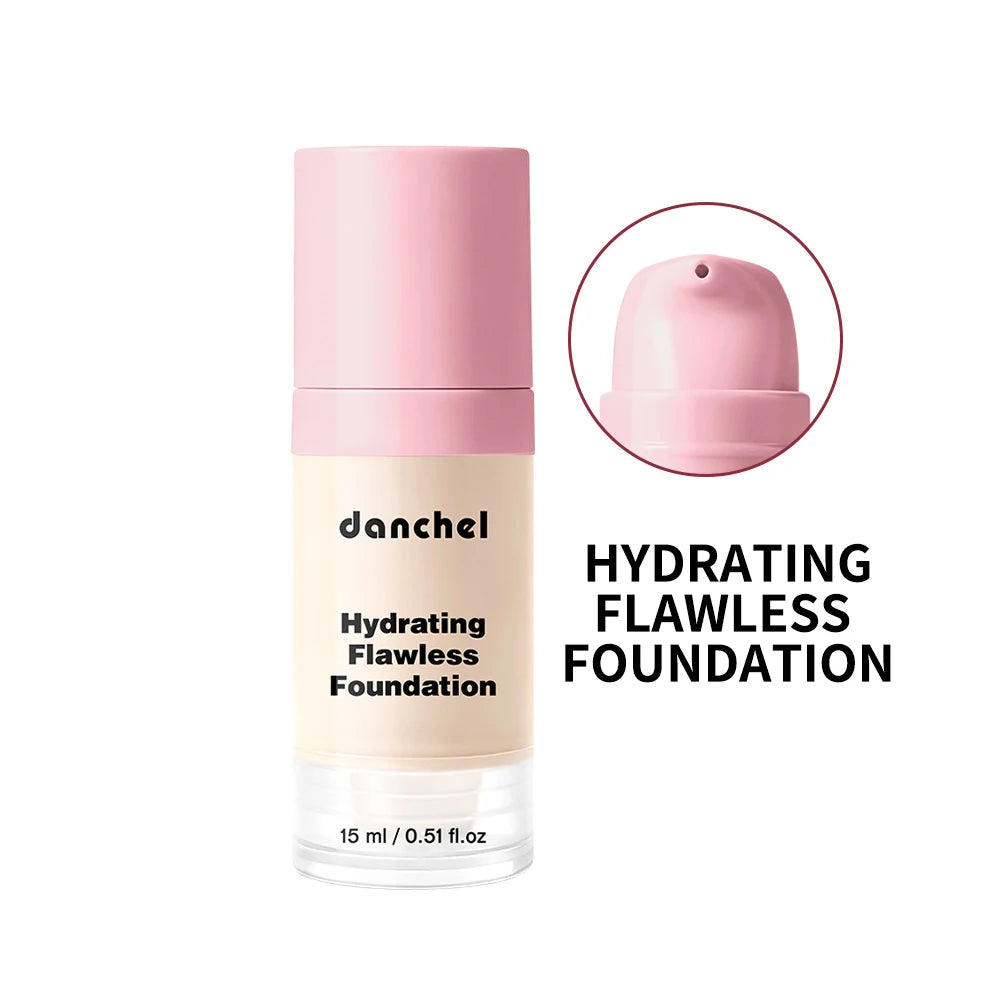Daily Makeup Routine Primer and Liquid Foundation Set for Flawless Skin - 5