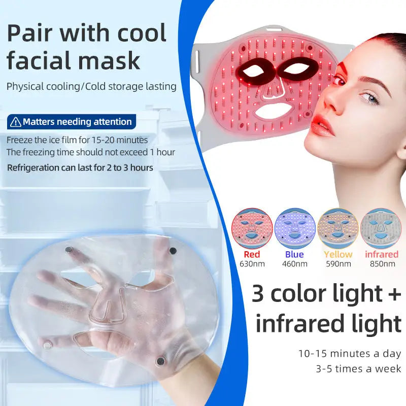 Home Spa Sessions LED Face Mask for Skin Rejuvenation and Firmness - 4