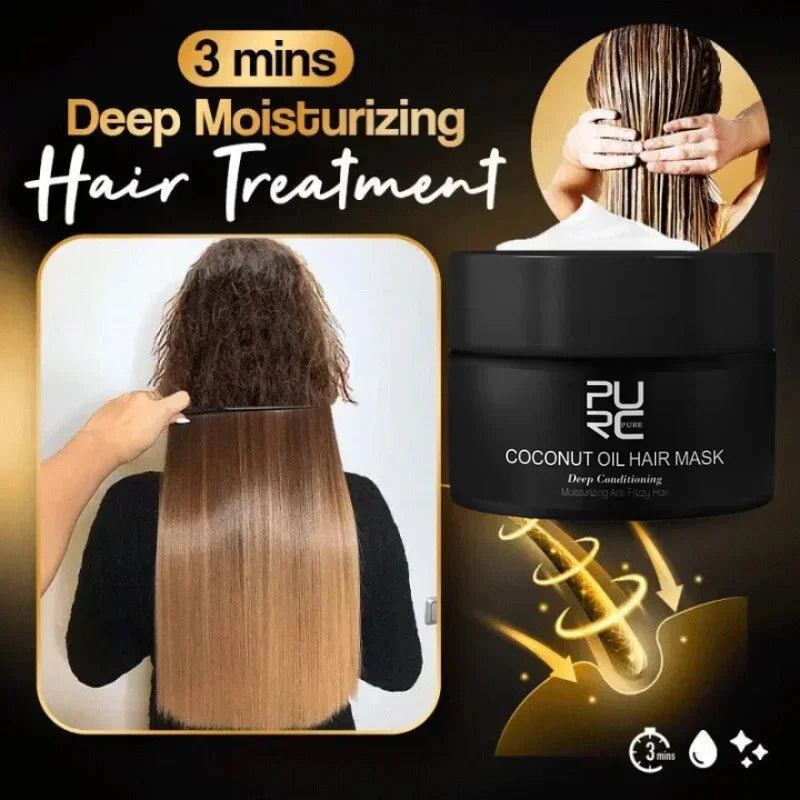 Dry Damaged Hair Keratin Hair Mask for Deep Moisture and Repair - 4