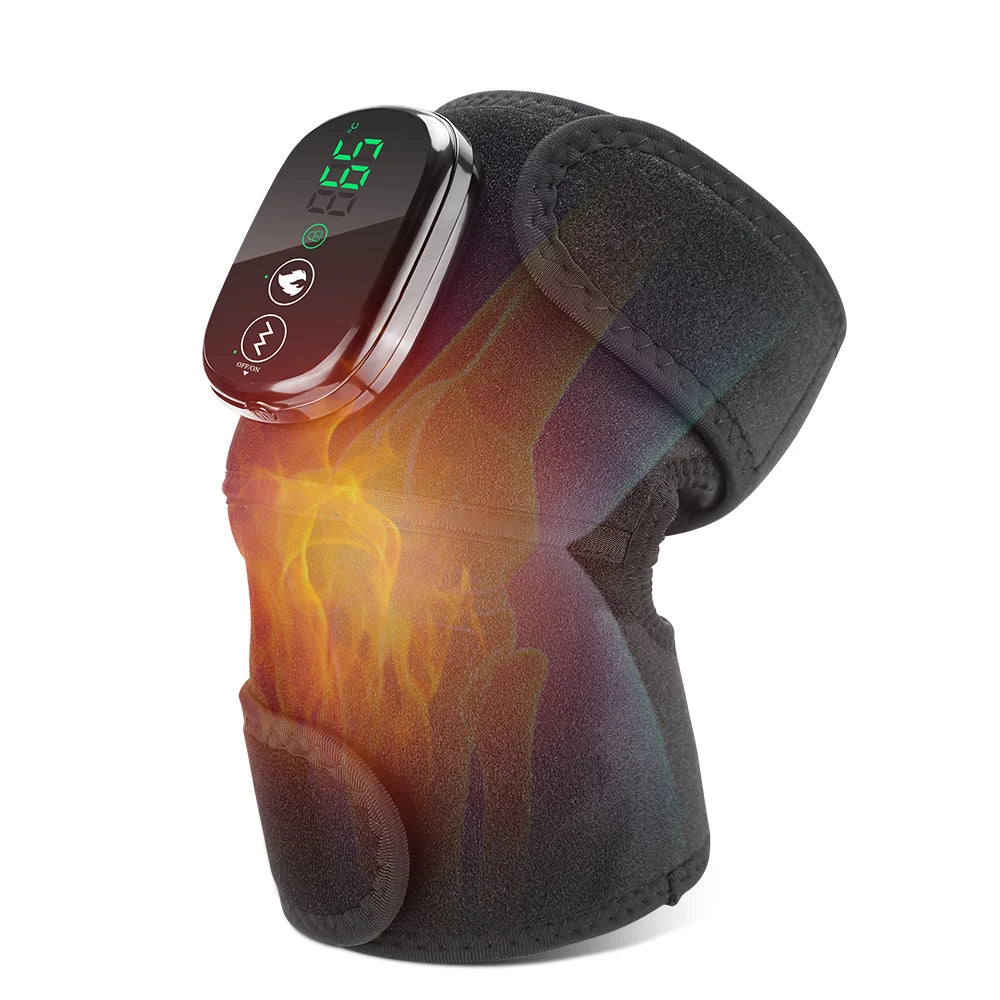 Winter Sports Heated Knee Massager Cordless Heating Pad - 15
