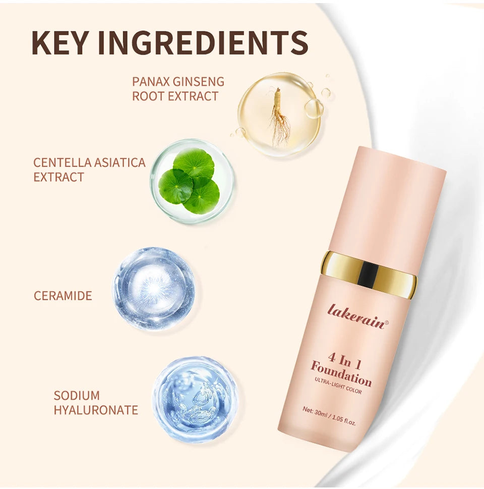 Travel Color Changing Foundation with SPF 30 Sun Protection - 12