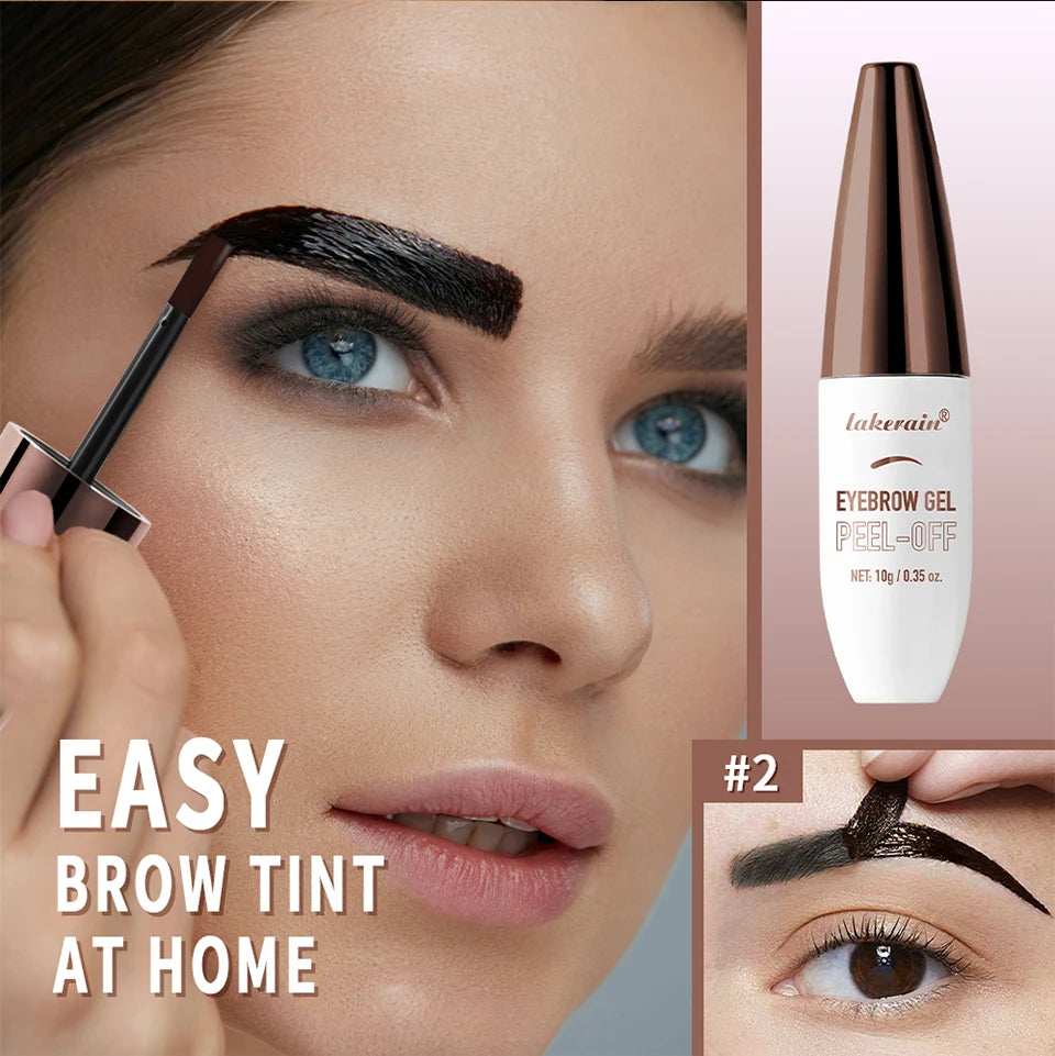 Daily Makeup Routine Eyebrow Gel Tattoo for Long Lasting Waterproof Wear - 10