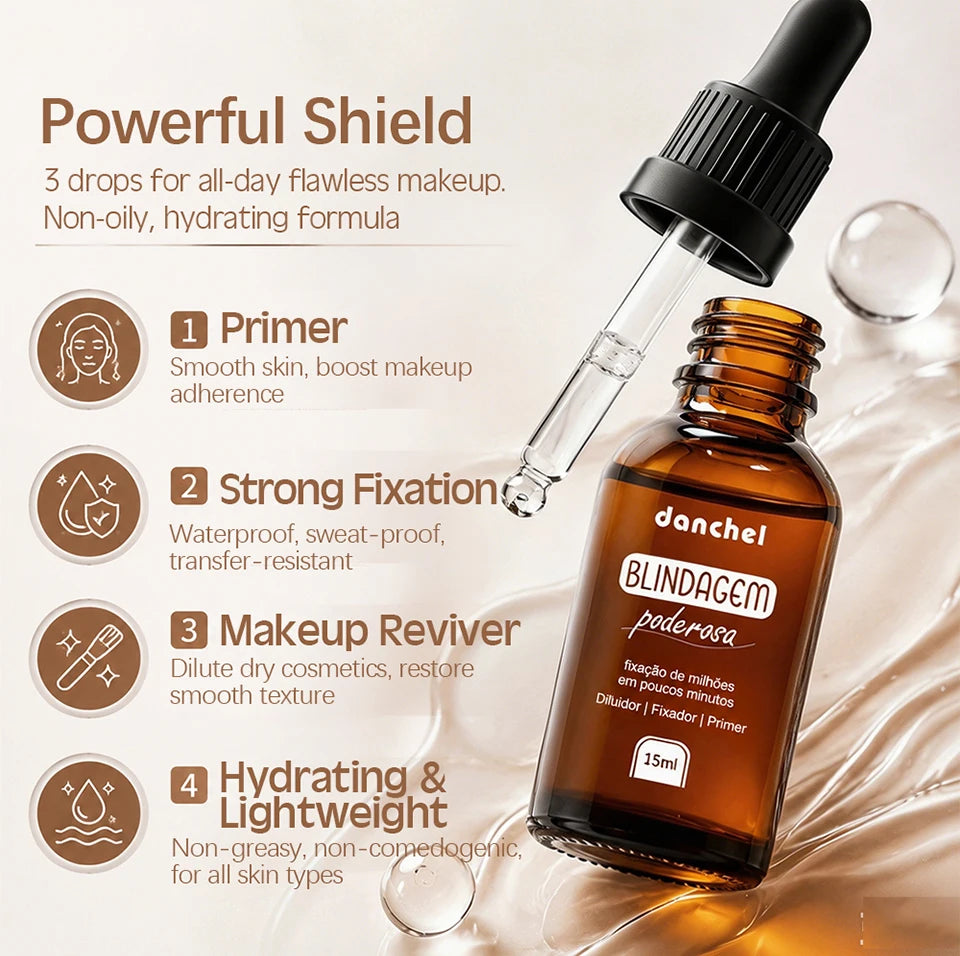 Daily Makeup Routine Makeup Primer Serum for Long Lasting Waterproof Wear - 8