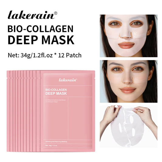 Overnight Skincare Routine Bio Collagen Deep Mask for Pore Minimizing