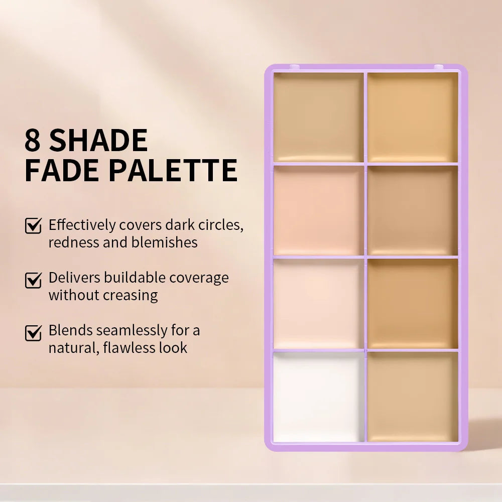 Daily Makeup Cream Concealer Palette Long Wear Natural Flawless Soft Matte - 3