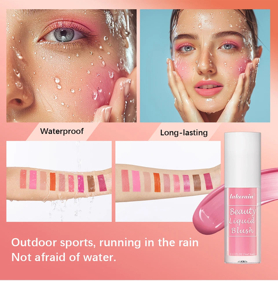 Daily Makeup Beauty Liquid Blush for a Natural Flawless Finish - 12