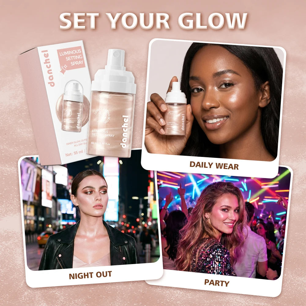 Daily Makeup Luminous Setting Spray Instant Glow Hydration - 14