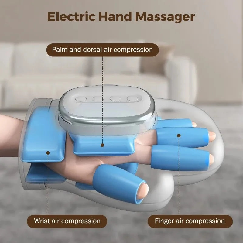 At Home Hand Massager with Airbag Compression for Palm Relaxation - 2