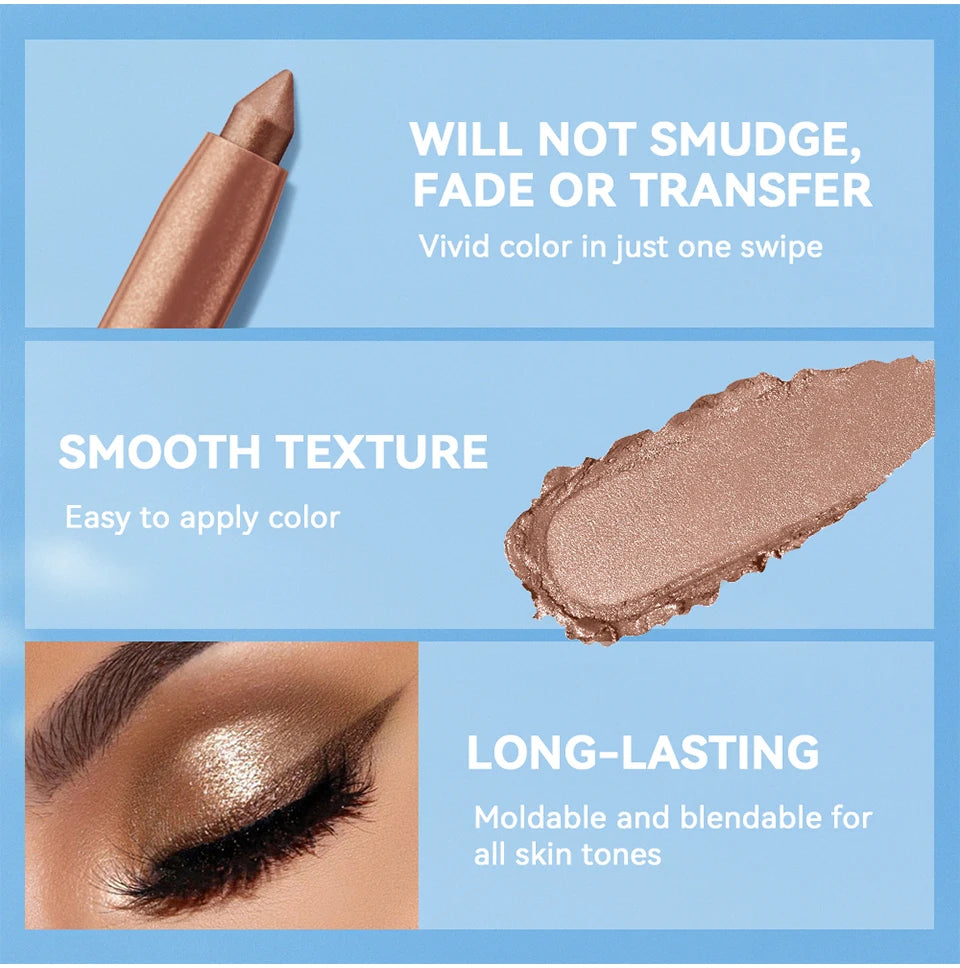Daily Makeup Eyeshadow Sticks Ultra Creamy Lightweight Buildable Formula