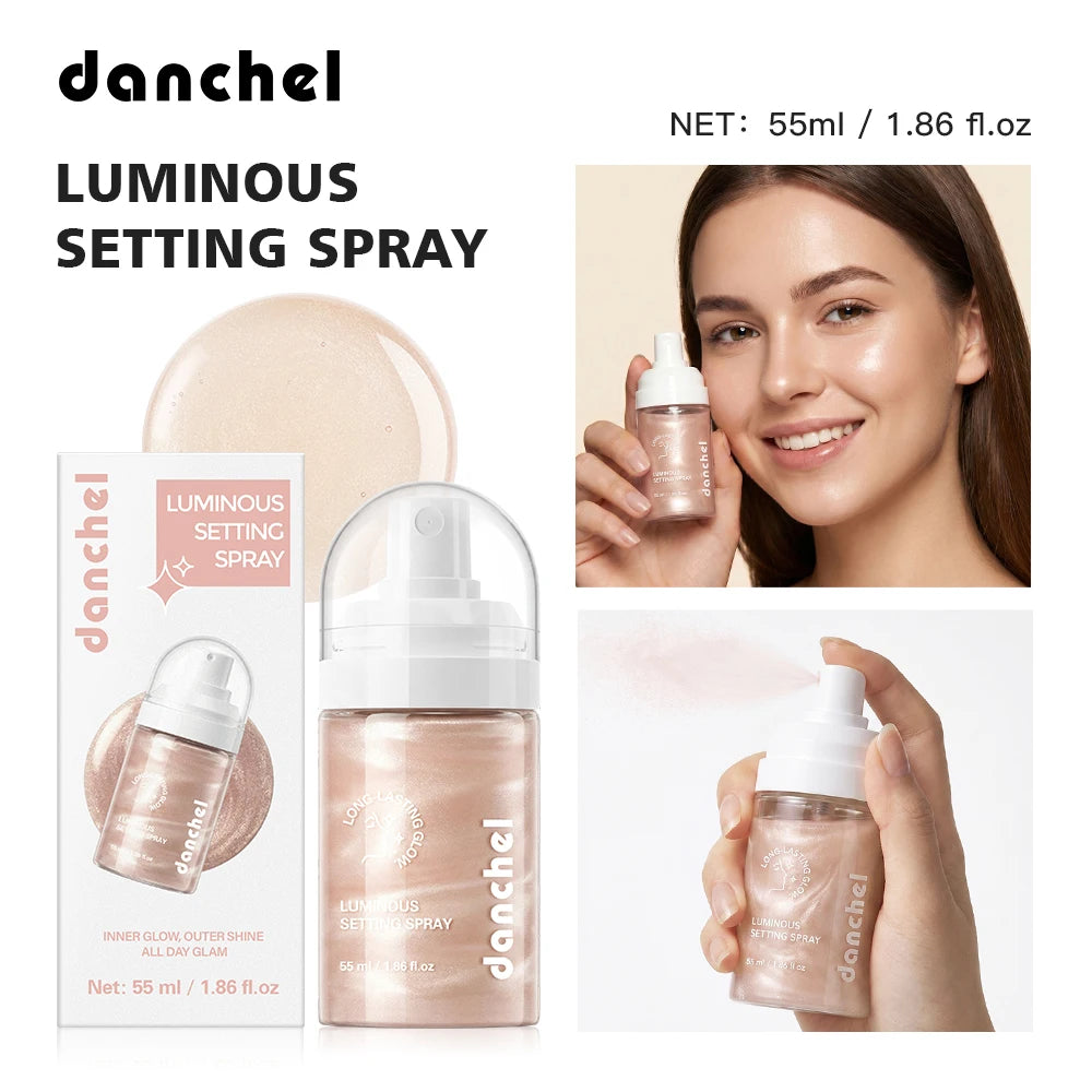Daily Makeup Luminous Setting Spray Instant Glow Hydration - 24