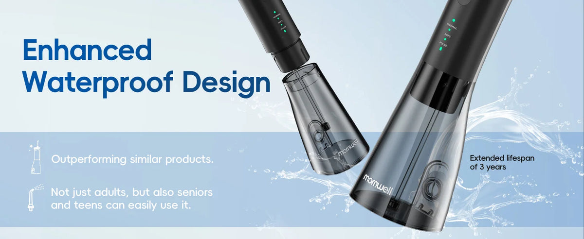 Home Use Power Toothbrush And Water Flosser For Whiter Teeth And Healthier Gums