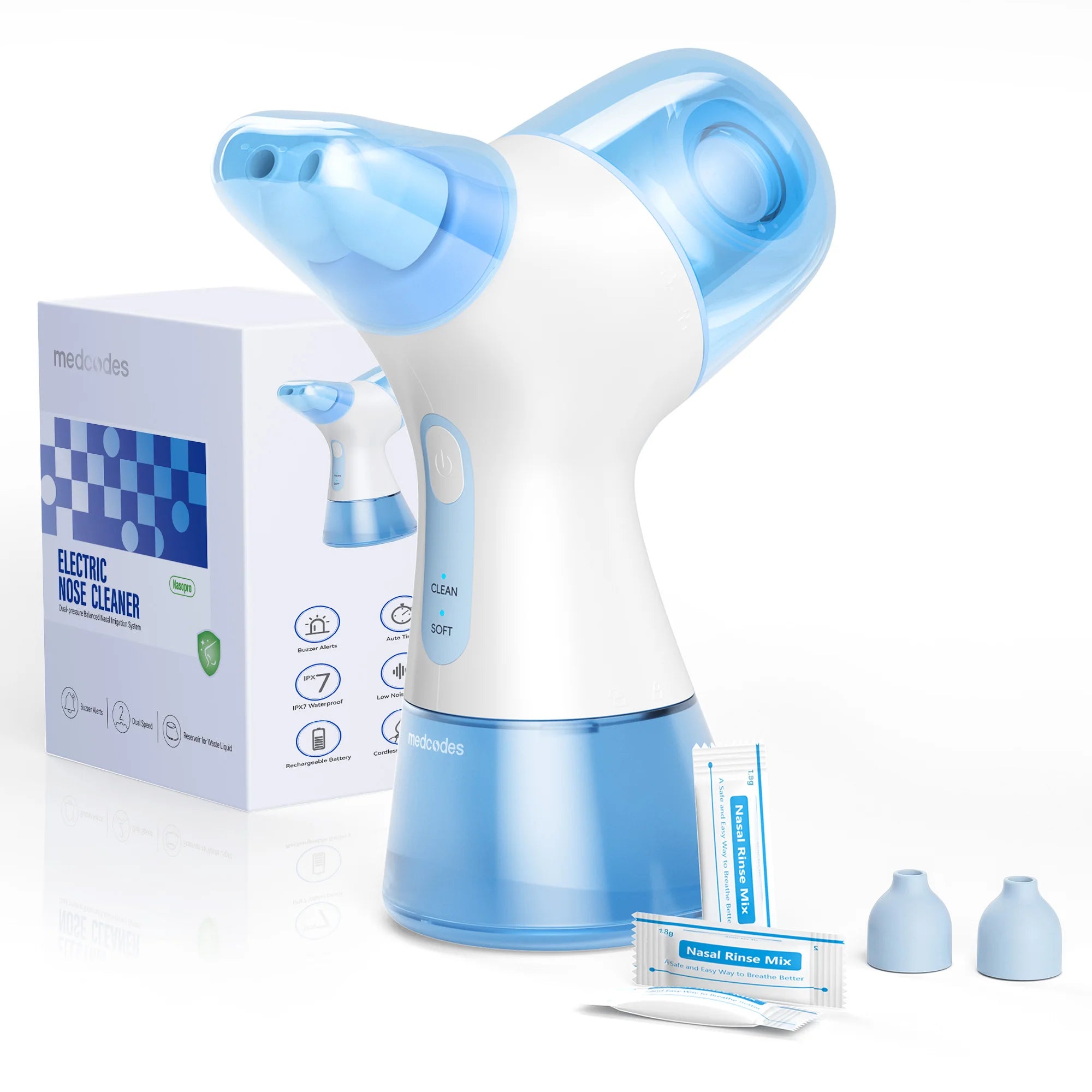Allergy relief sinus rinse machine for clear nasal passages and easy breathing - 1