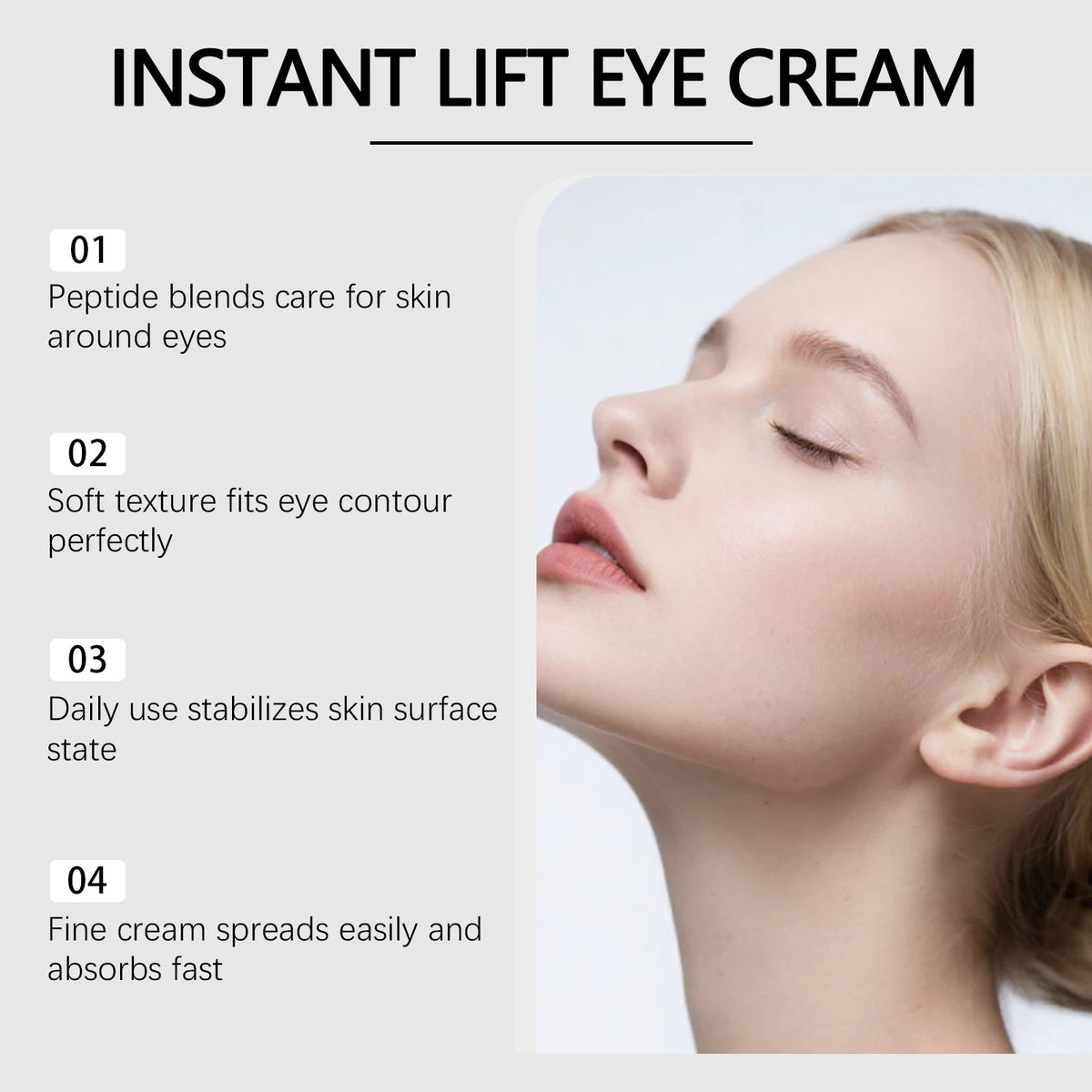 Under Eye Area Lifting Firming Eye Cream Reduces Dark Circles And Fine Lines