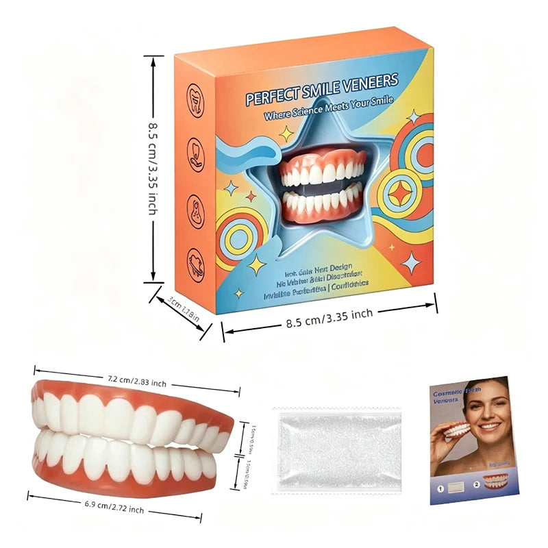 Outdoor Use Silicone Simulation Dentures for Natural Smile - 11