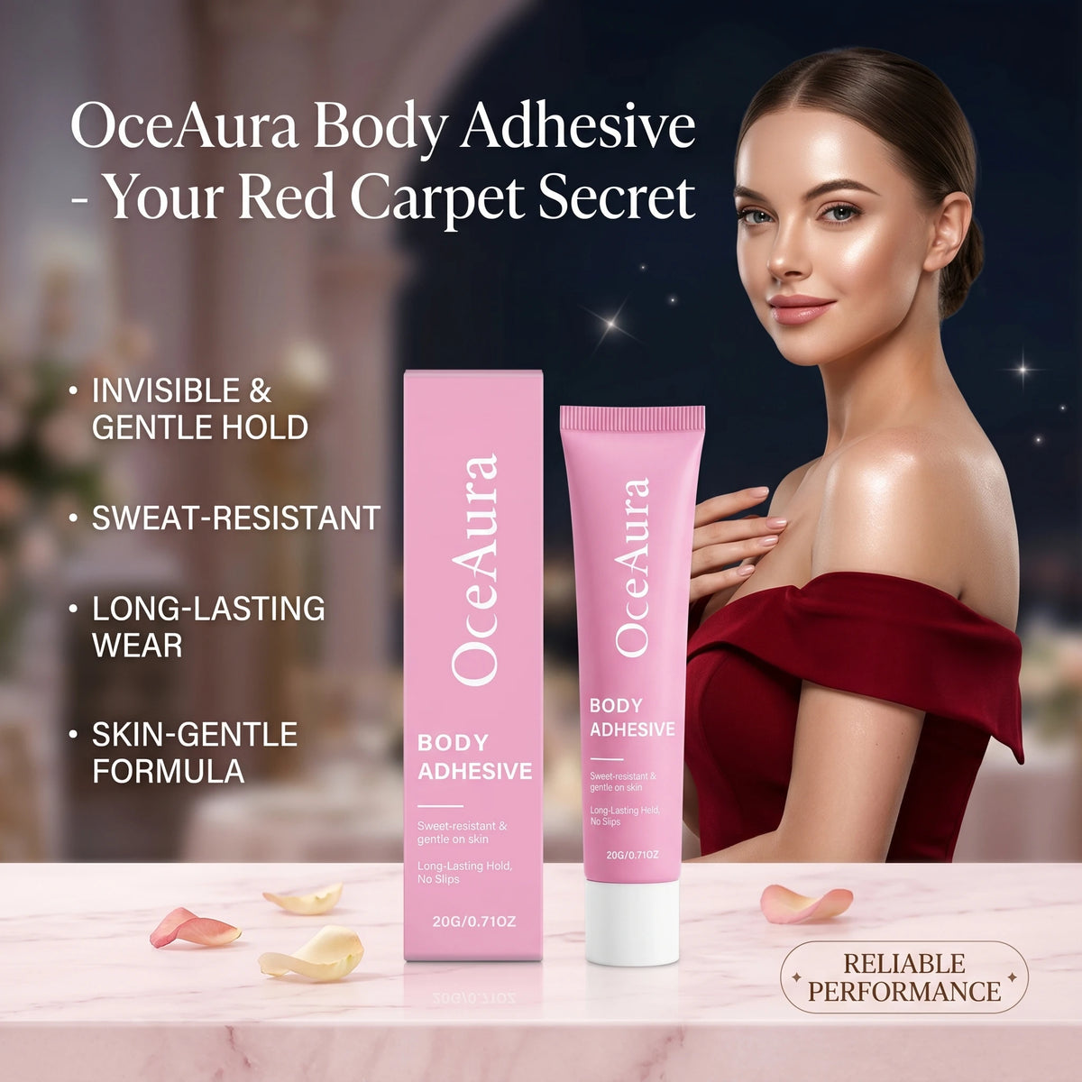 Daily Wear Body Adhesive for Clothing Secures Outfits Safely All Day