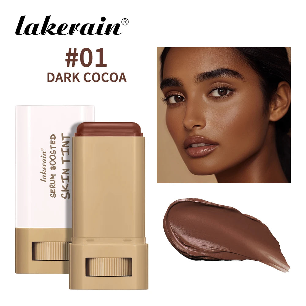 Travel makeup routine Matte Foundation Stick for smooth coverage