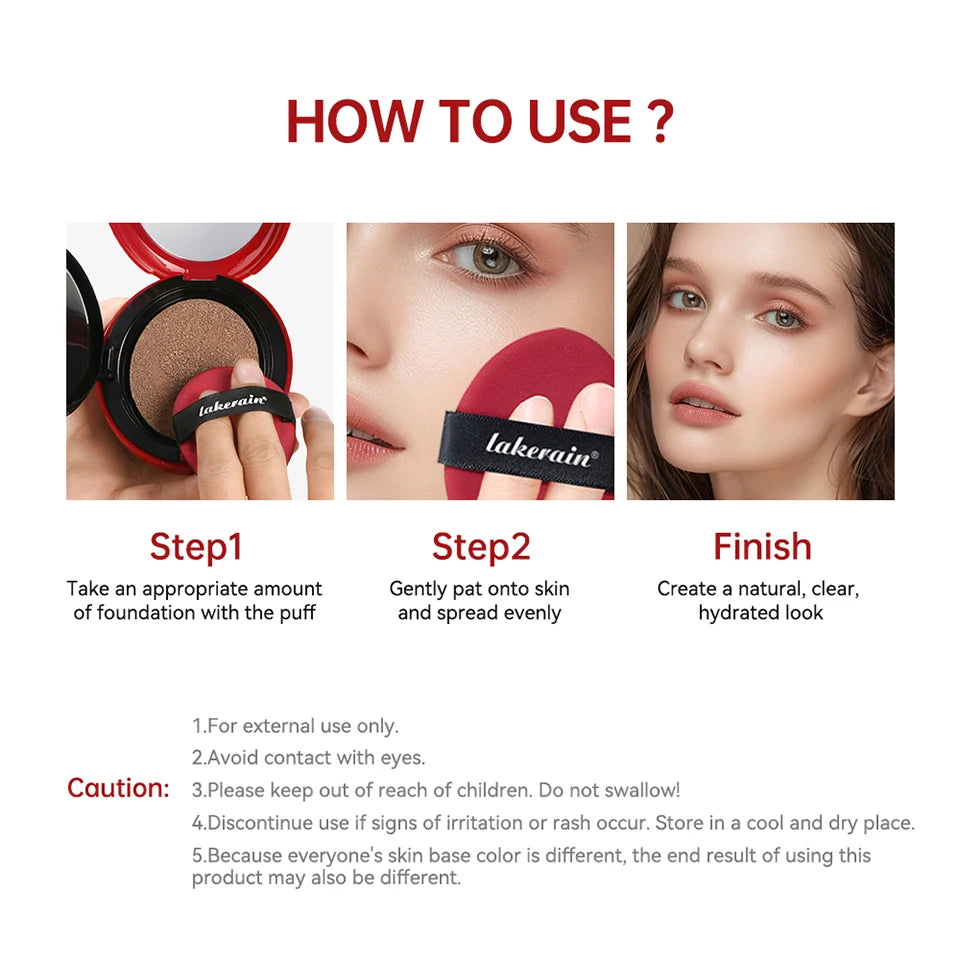 Daily Makeup Cushion Foundation Refill Long Lasting Coverage