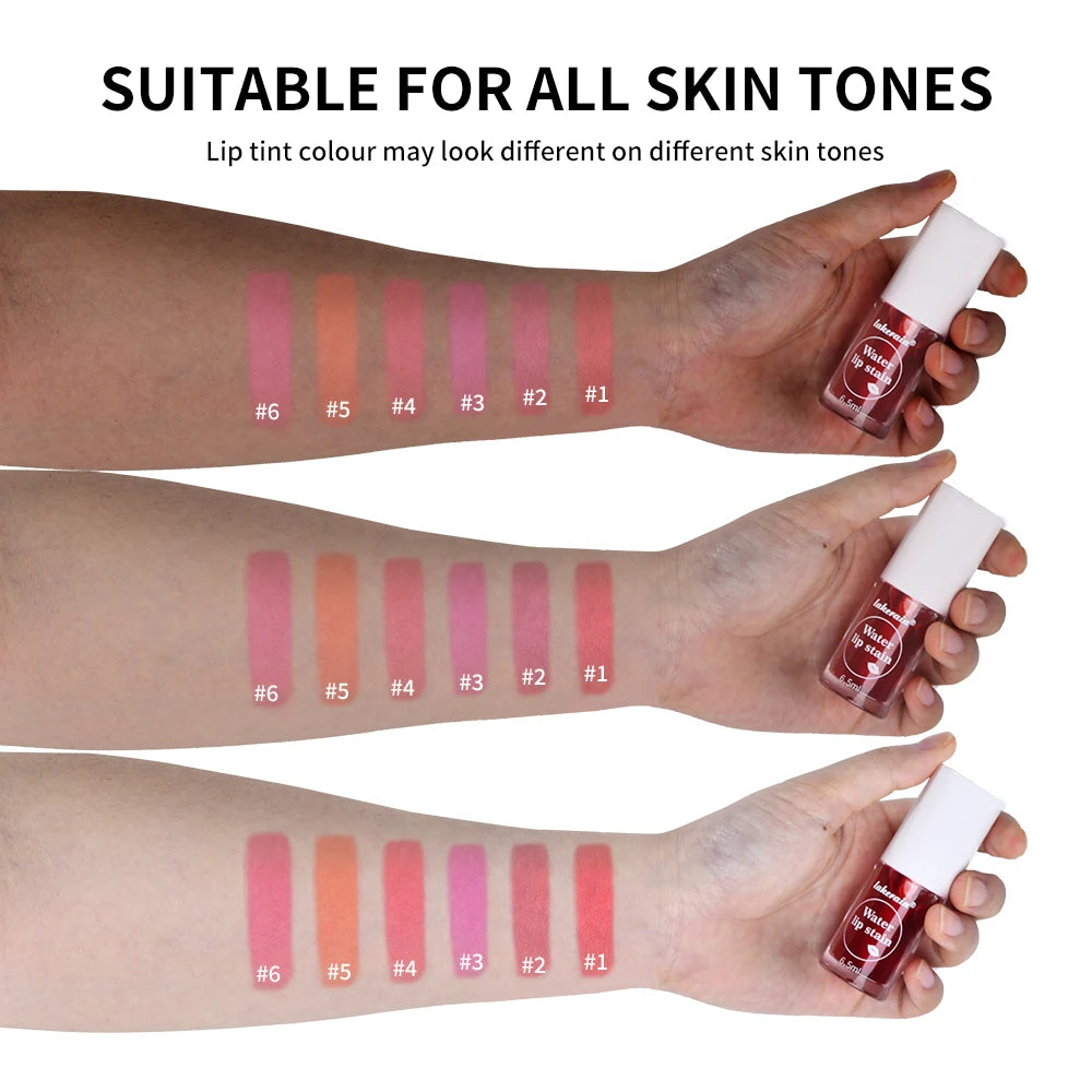 Daily Makeup Routine Lip Tint Stain For All-Day Wear And Hydration