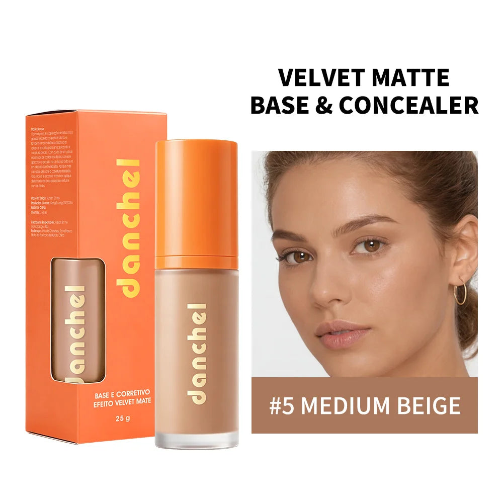Daily Makeup Liquid Foundation and Concealer for Smooth Matte Coverage - 29