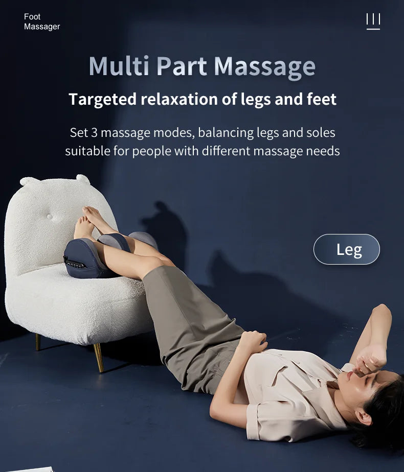 At home foot massager machine for deep relaxation and better blood flow