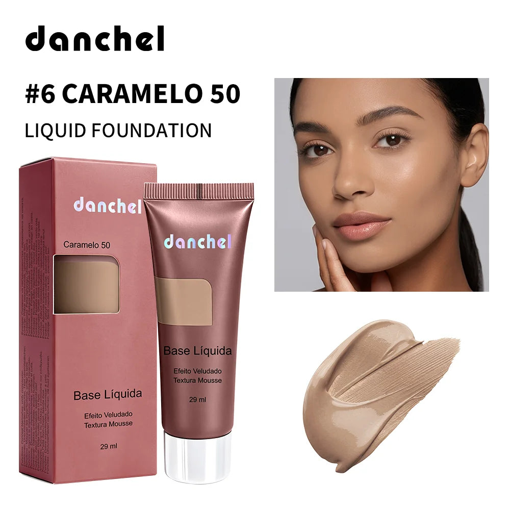 Daily Makeup Routine Liquid Foundation Long Lasting Velvet Matte Finish - 21
