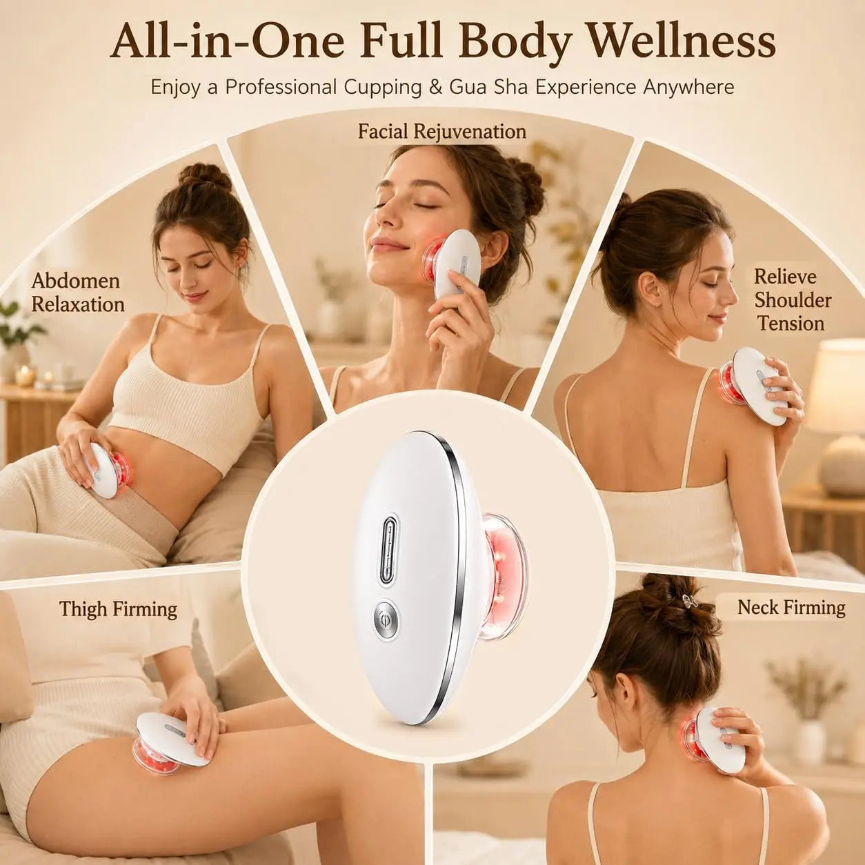 Home Spa Body Sculpting Machine for Firm Skin and Contouring - 6