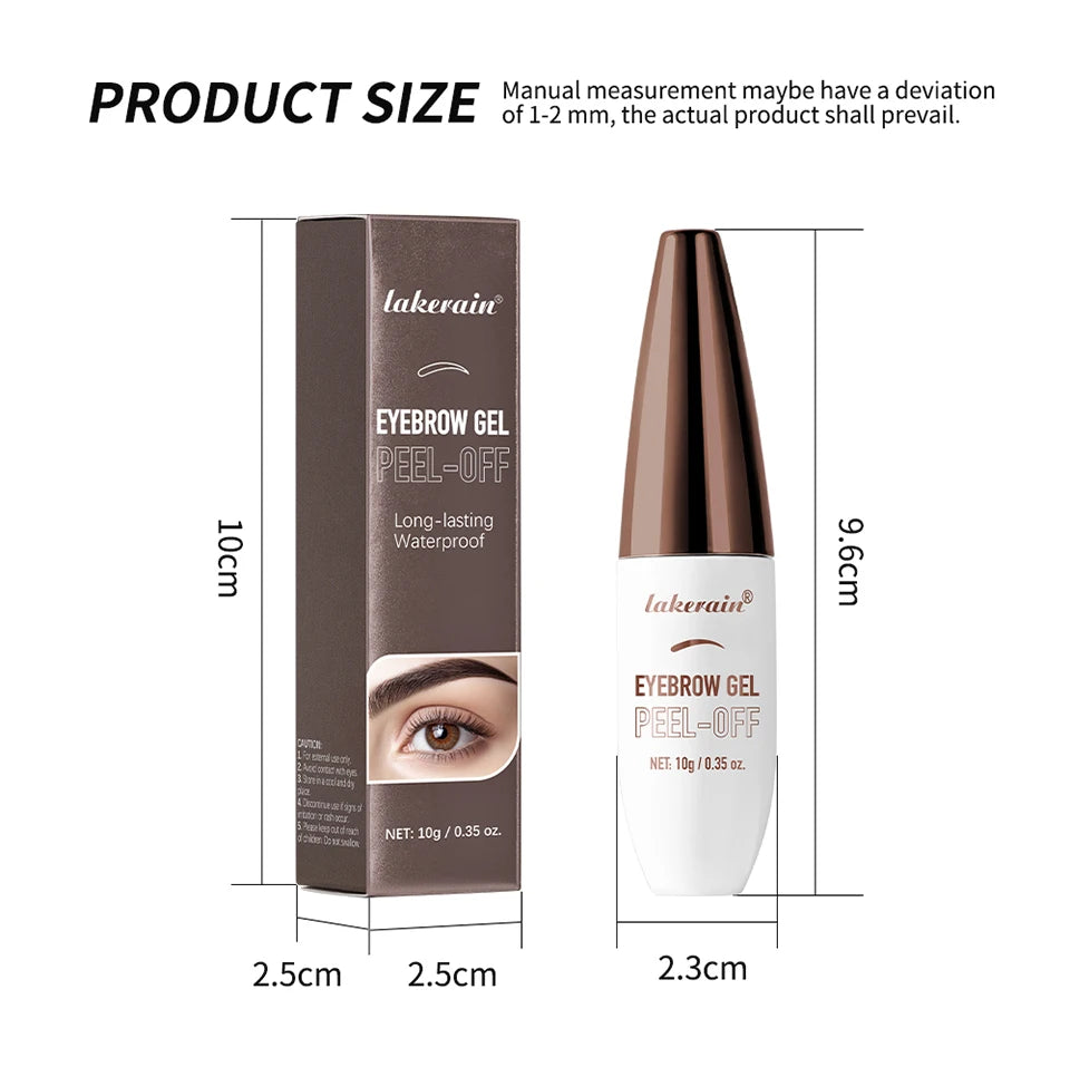 Daily Makeup Routine Eyebrow Gel Tattoo for Long Lasting Waterproof Wear