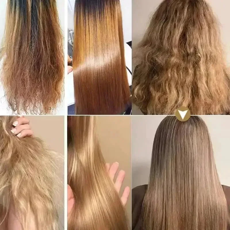 Dry Hair Rice Raw Pulp Hair Mask for deep damage repair and smooth care - 4