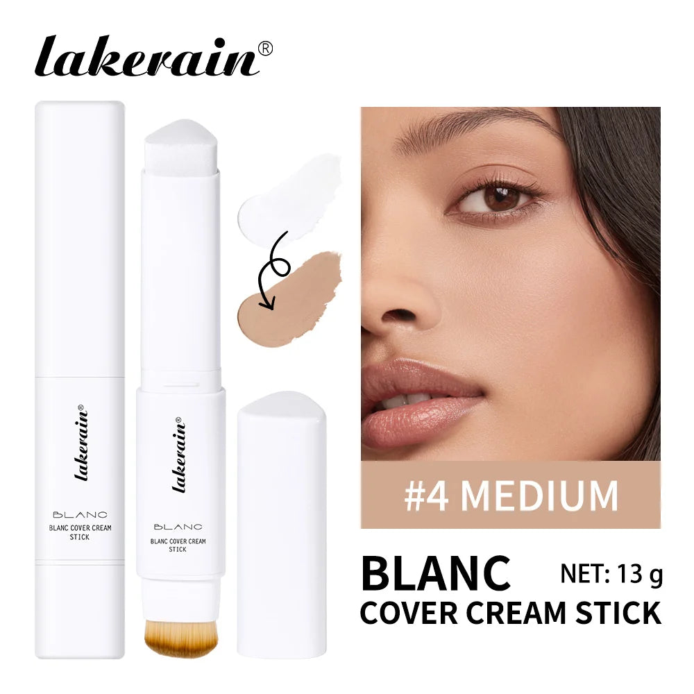 Daily Makeup Routine Dual Ended Color Changing Foundation Stick Smoothly