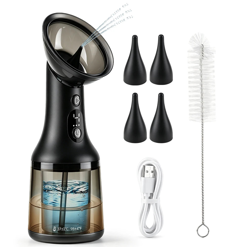 Home Hygiene Electric Ear Wax Removal Device Kit with Dual Pump System - 17