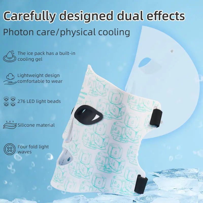 Home Spa Sessions LED Face Mask for Skin Rejuvenation and Firmness - 2