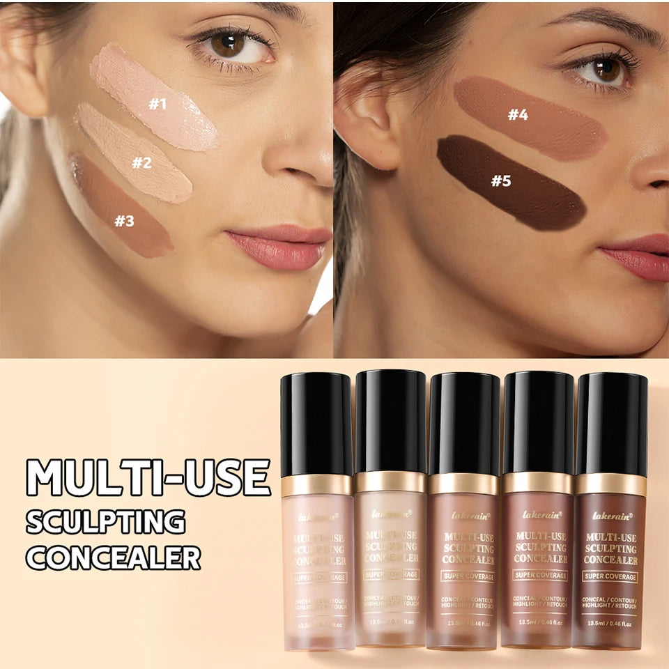 Daily Makeup Routine Waterproof Liquid Concealer for Flawless Coverage - 11