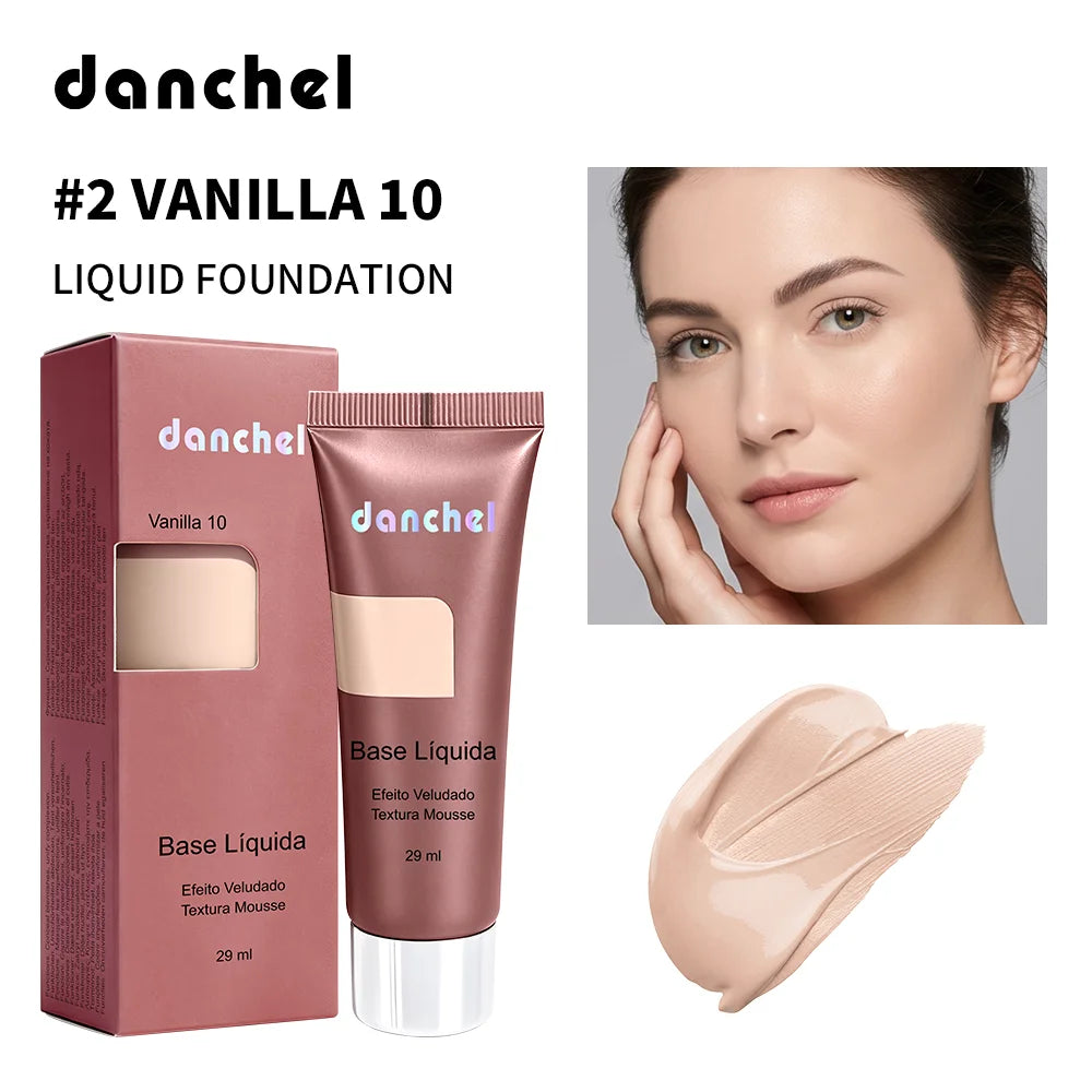 Daily Makeup Routine Liquid Foundation Long Lasting Velvet Matte Finish - 26