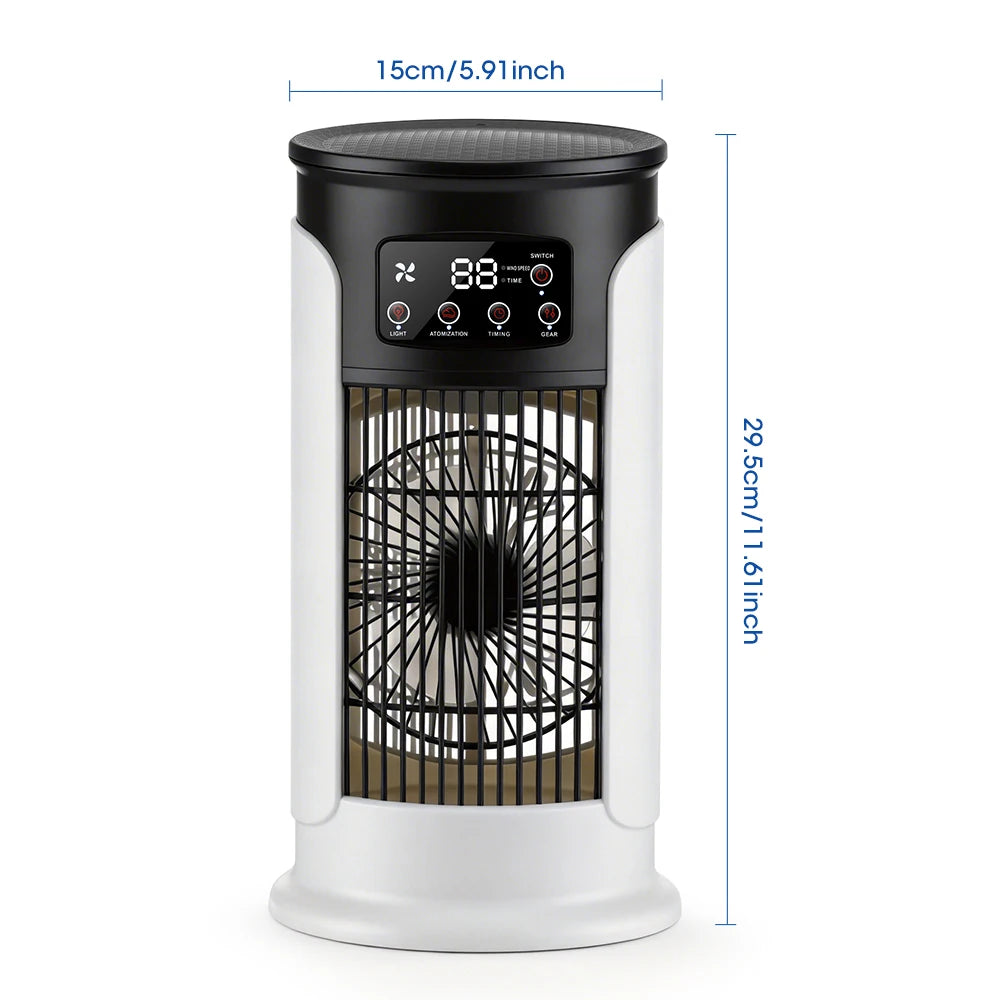 Home Office Portable Air Conditioning Fan for Instant Cooling Relief - 10