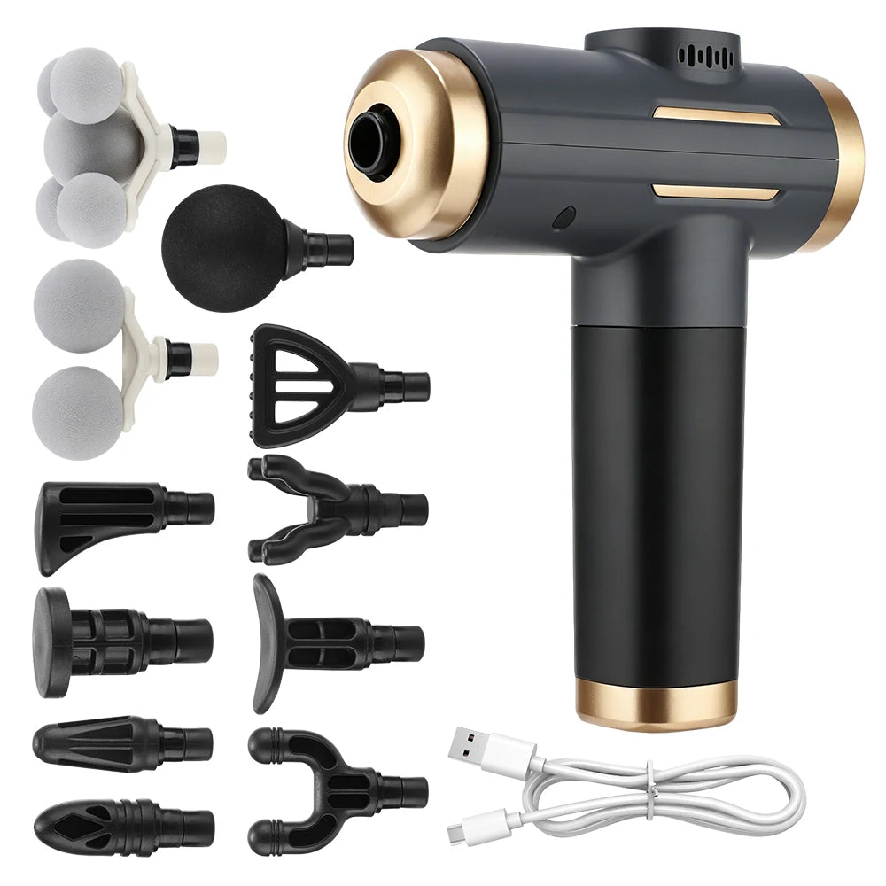 Body Relaxation Electric Massage Gun for Deep Muscle Relief and Recovery - 19