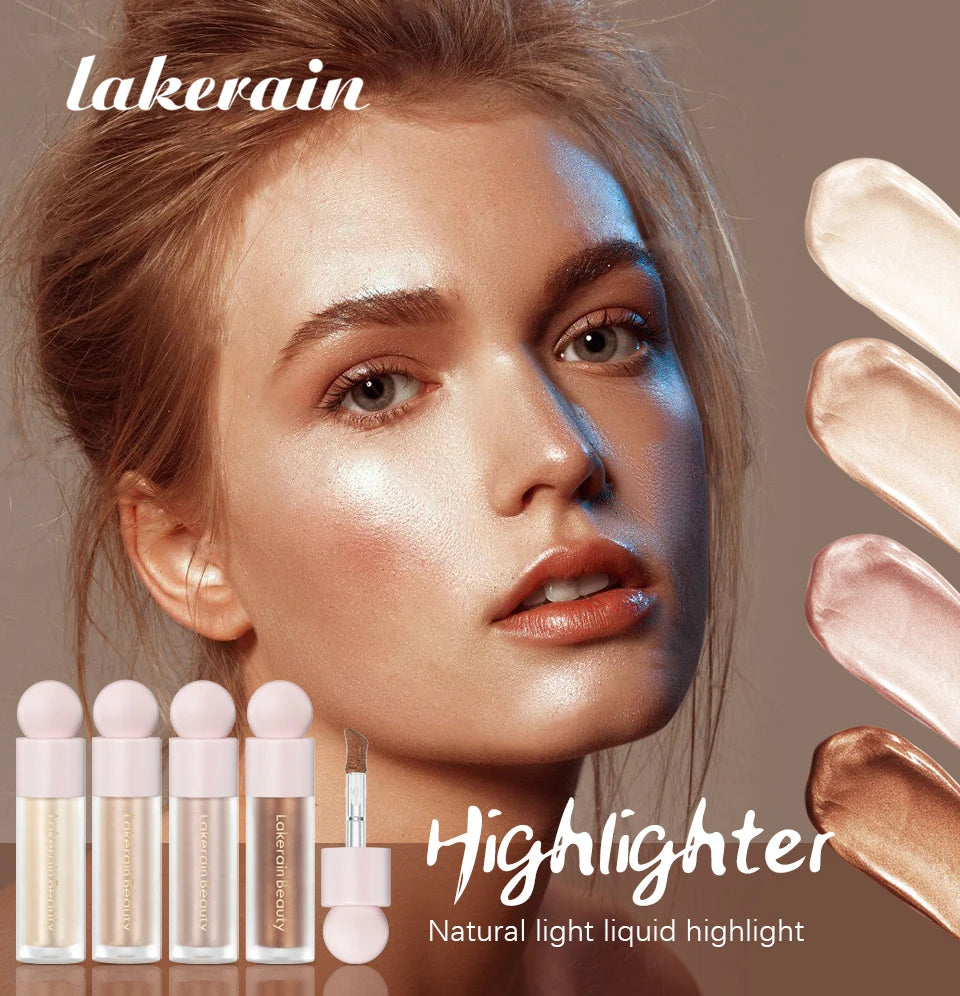 Daily Makeup Natural Light Liquid Highlighter for Radiant Glow - 7