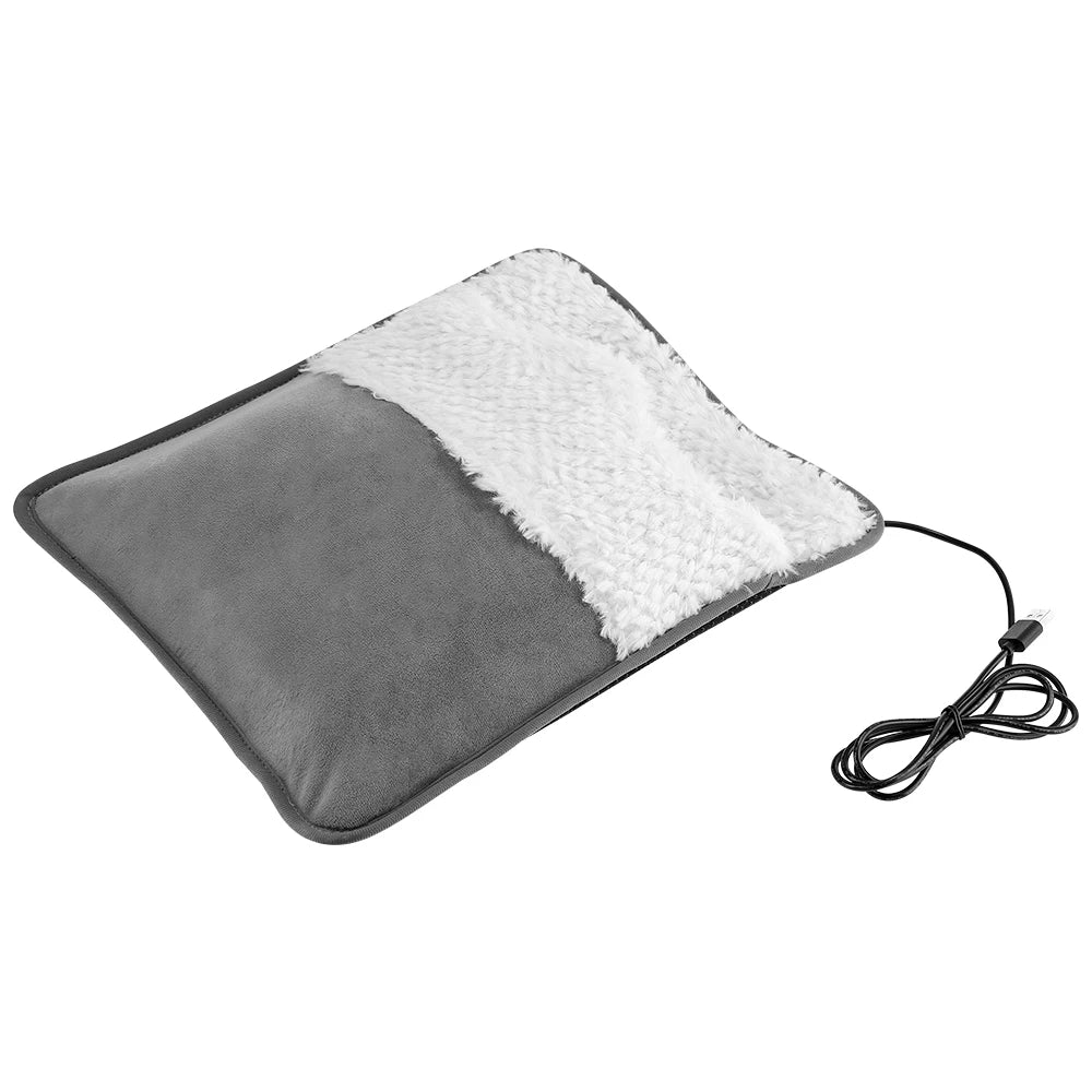 Under Desk Electric Foot Warmer Mat for Cozy Winter Evenings - 16