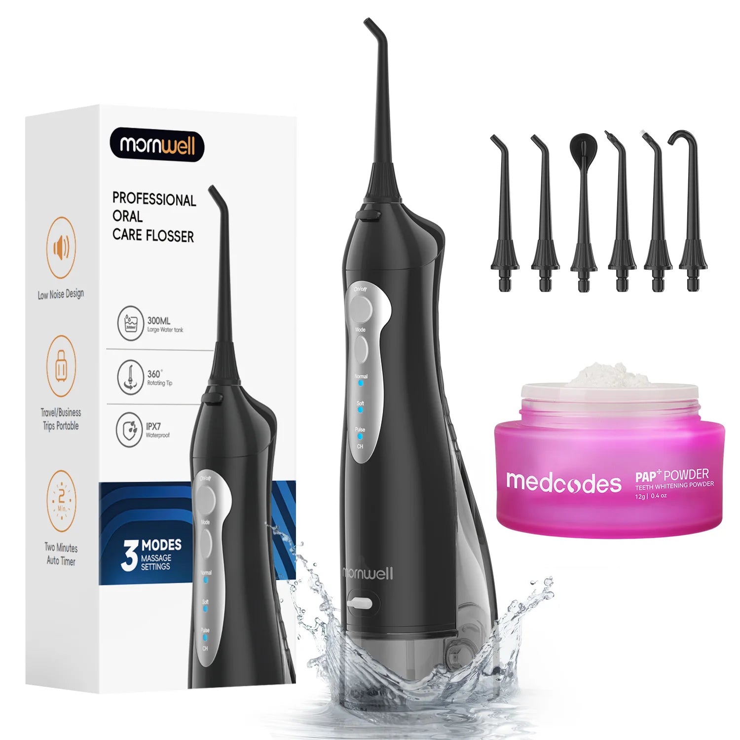 Bathroom Oral Irrigator Water Flosser For Teeth Deep Cleaning Routine - 1