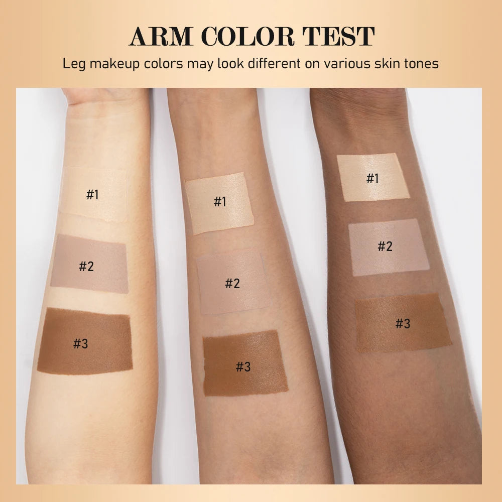 Body Foundation Long Lasting Leg Makeup Concealer Scars Tattoo