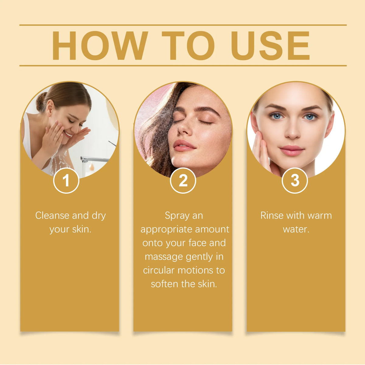 Daily Skin Care Kojic Acid Turmeric Exfoliating Spray for Smooth Skin