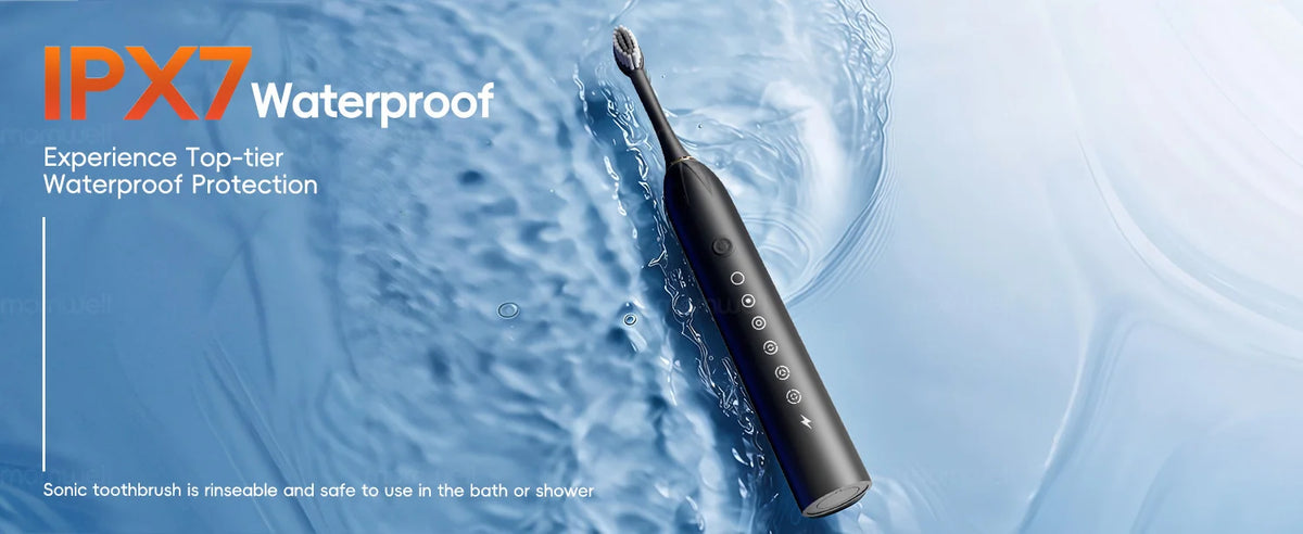 Bathroom oral care water flosser and electric toothbrush combo set