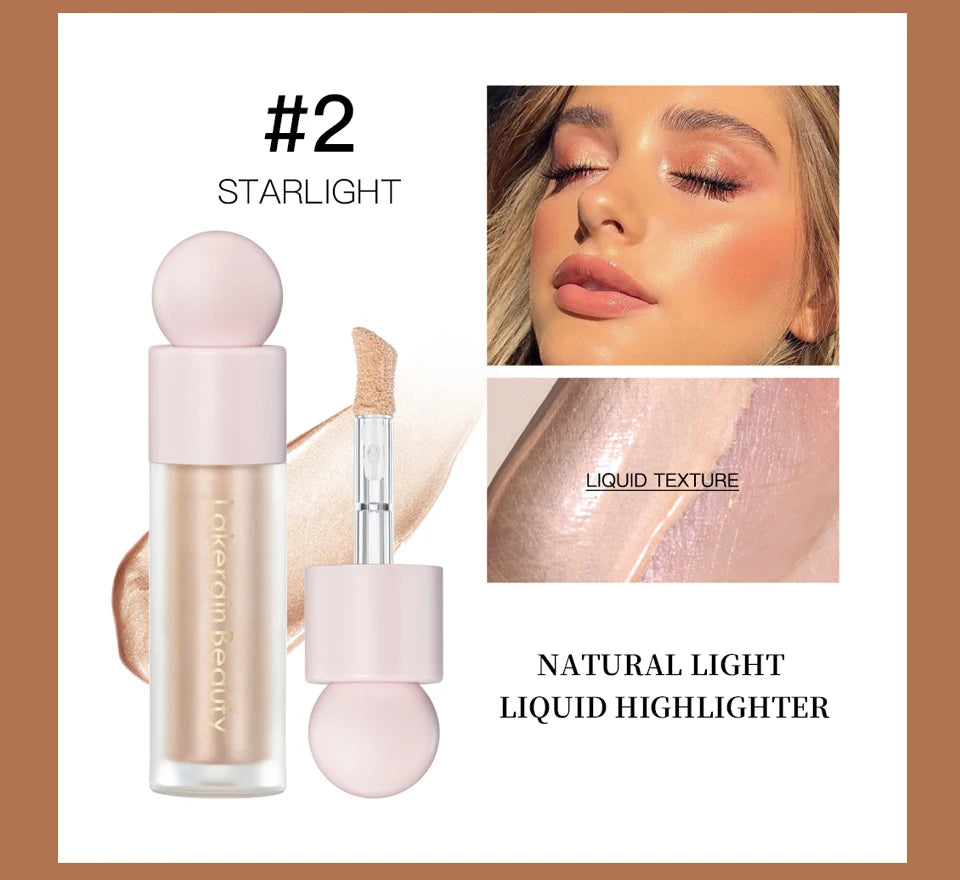 Daily Makeup Natural Light Liquid Highlighter for Radiant Glow
