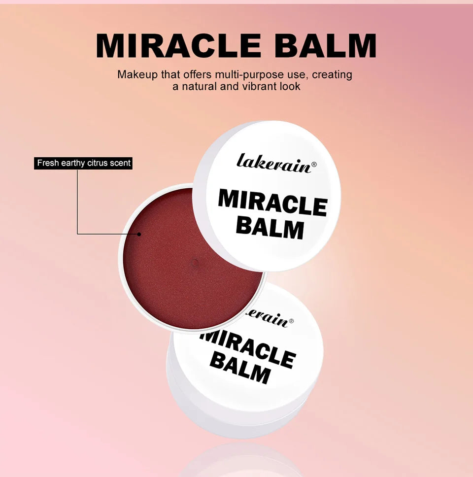 Daily Makeup Miracle Balm Multi Purpose Cream Blush And Lipstick Tint