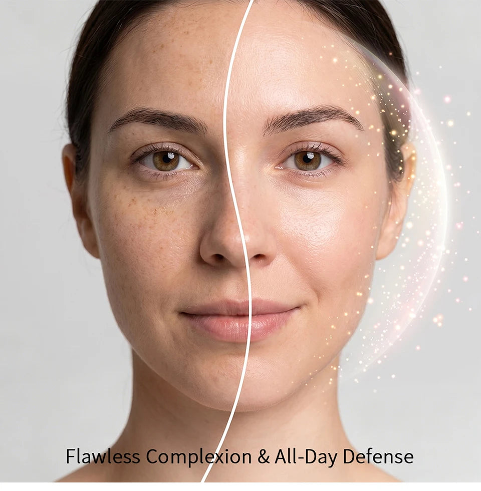 Daily Makeup Routine Color Changing Foundation for Flawless Seamless Look - 10