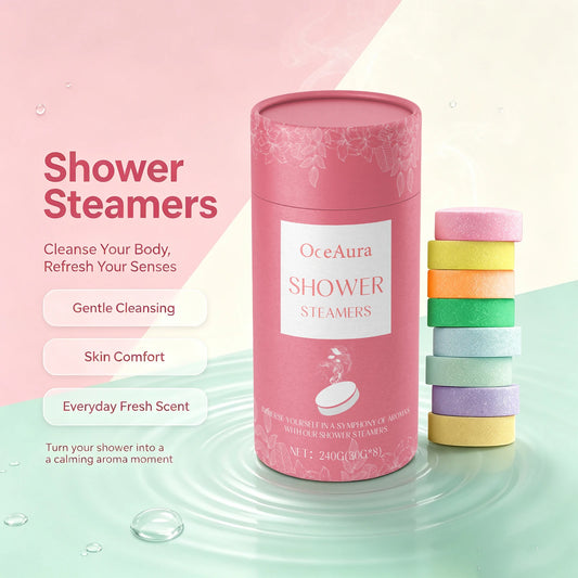 Bathroom Shower Steamers Aromatherapy Tablets for Relaxing Mind and Body