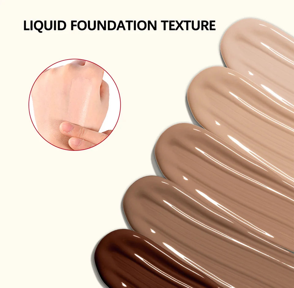 Daily Makeup Blur Base Balm and Dual Brush for Natural Finish Coverage