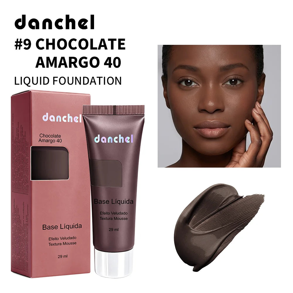 Daily Makeup Routine Liquid Foundation Long Lasting Velvet Matte Finish