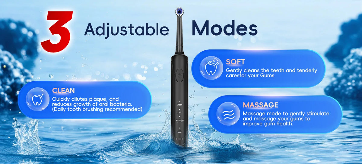 Bathroom Oral Care Water Flosser and Electric Toothbrush Combo Kit