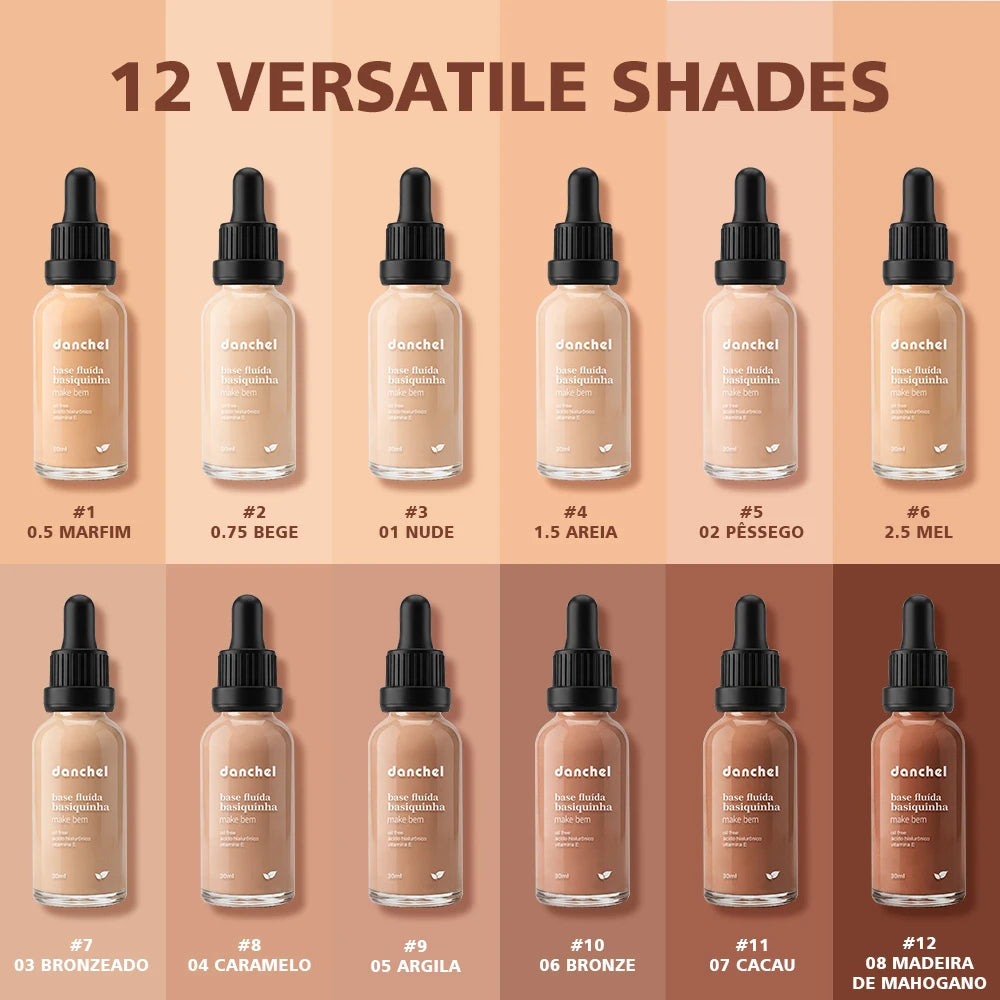Daily Makeup Lightweight Liquid Foundation for Soft Matte Coverage